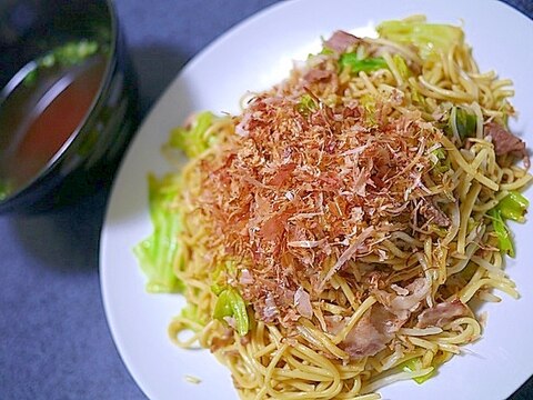 簡単、激ウマ！　付け　焼きそば